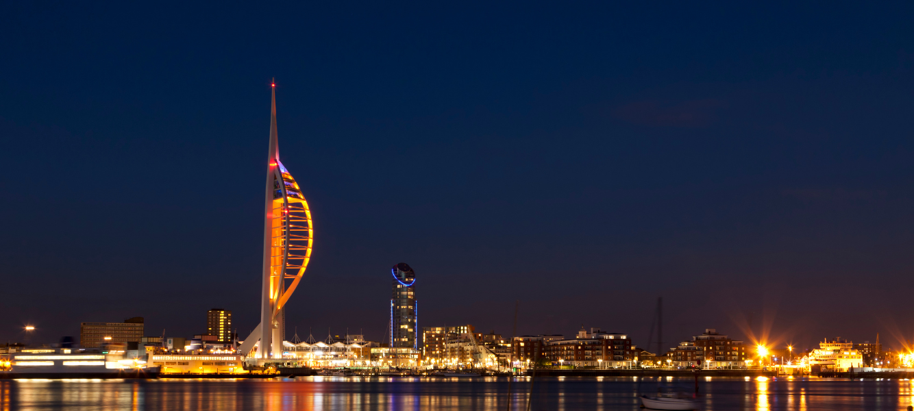 an image of spinnaker tower in portsmouth for those looking for jobs in portsmouth
