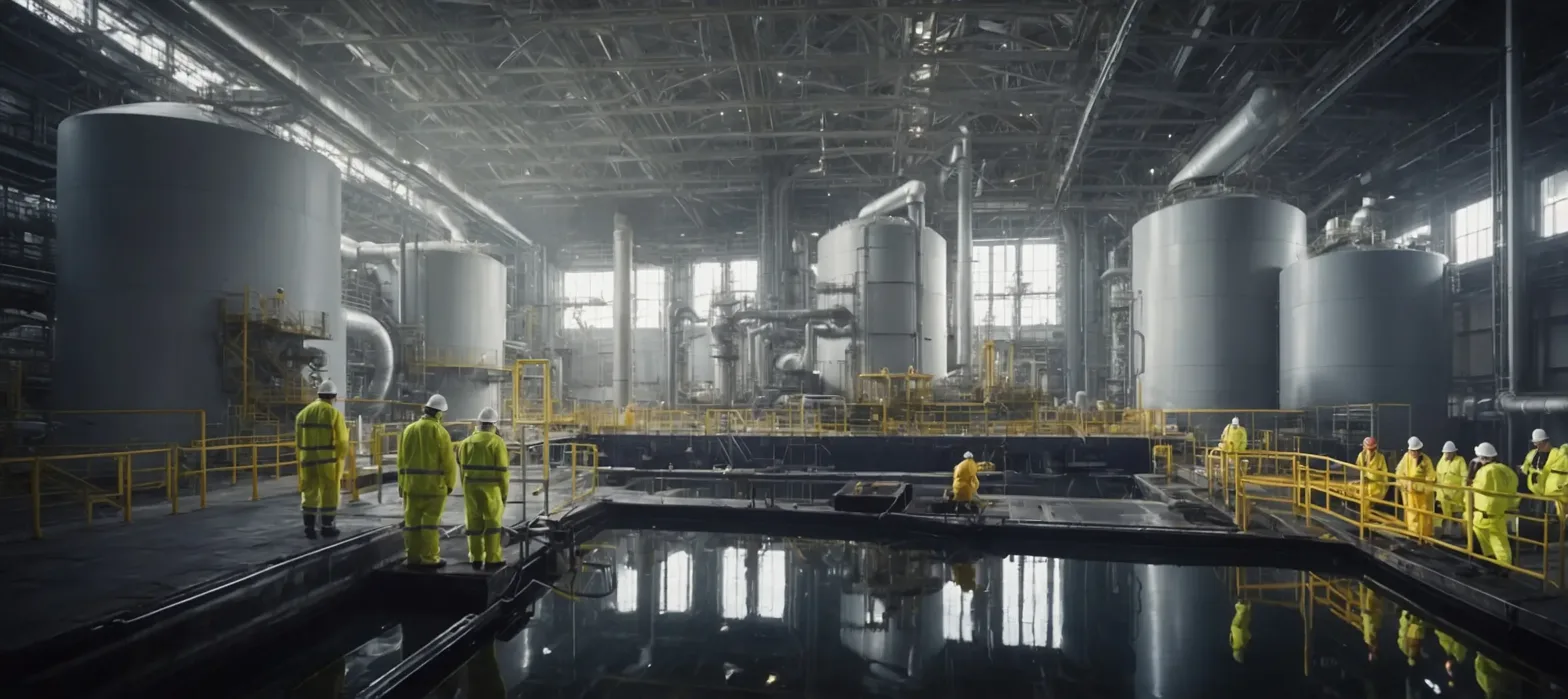 an image of a person working on a wind turbine on the energy contractor blog