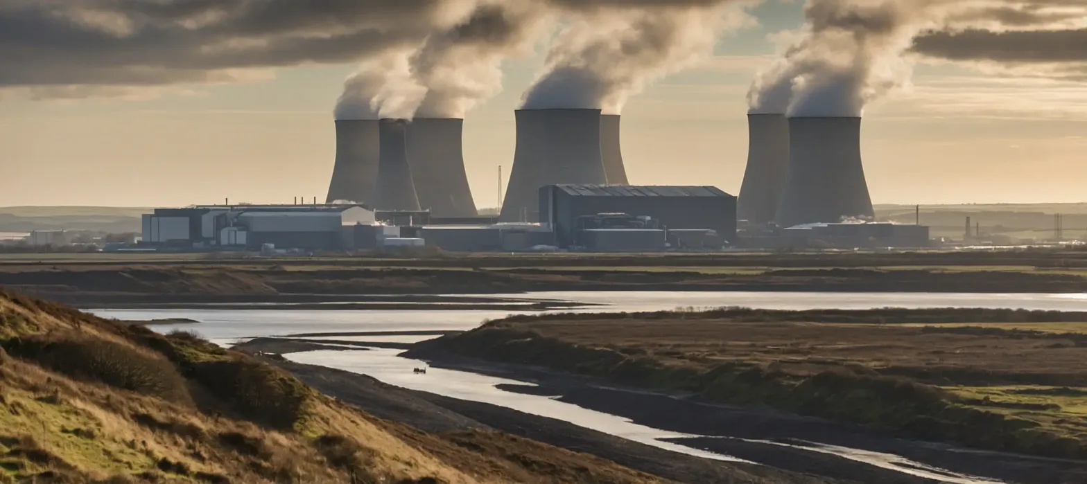 a technical drawing of a nuclear power station on the nuclear power jobs blog