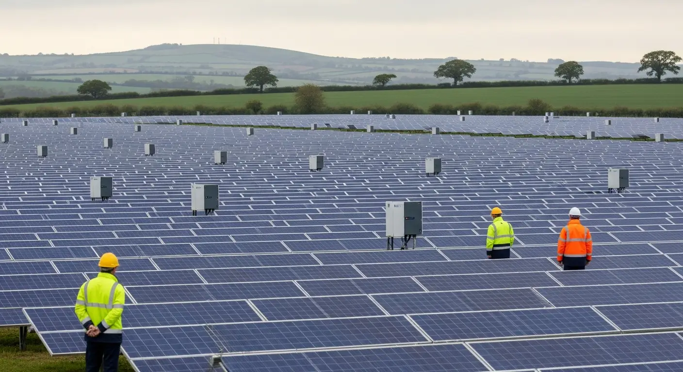 solar farm in the uk