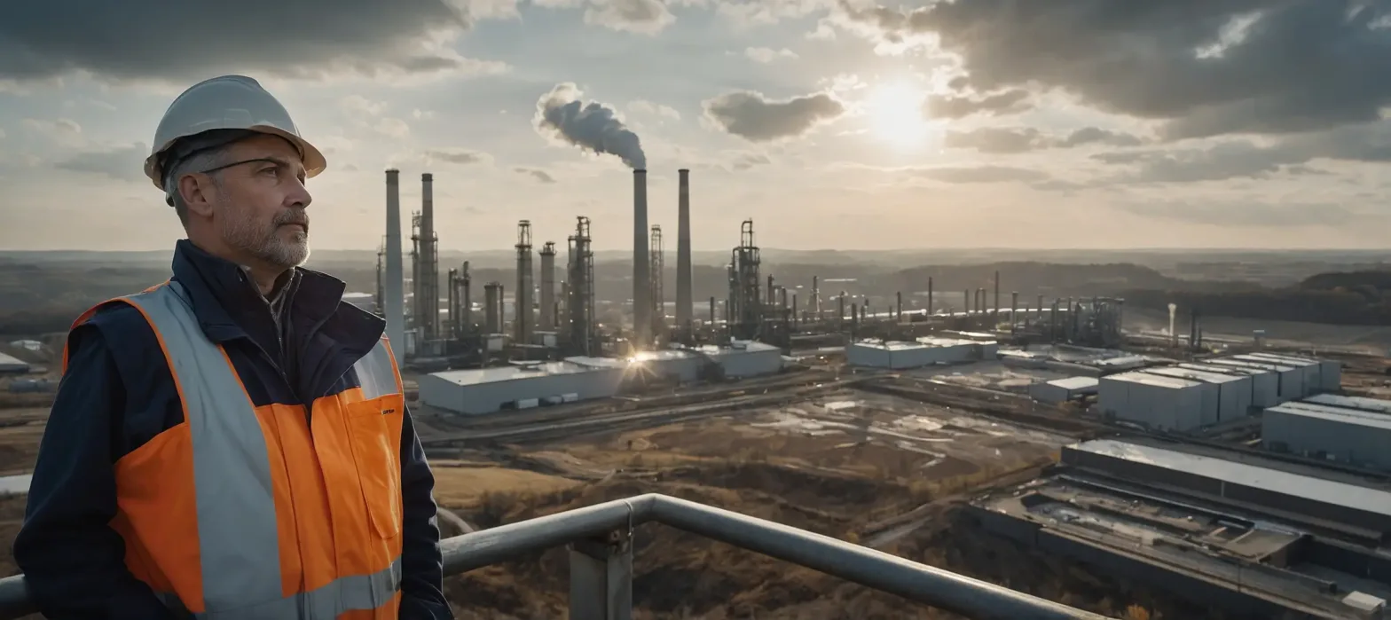 An image of a person welding material on the Astute People blog about labour market statistics