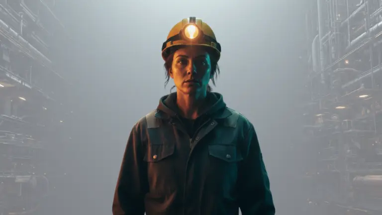 Commissioning engineers at work on a large industrial project site