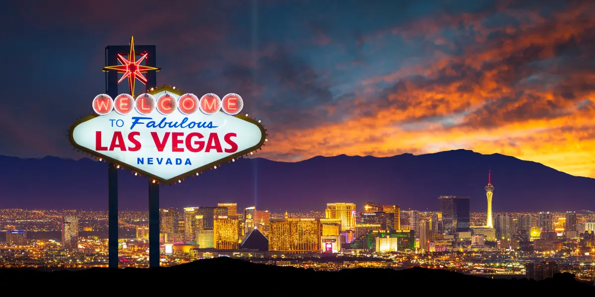 The Las Vegas skyline